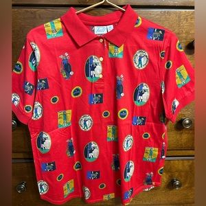 Tail ⚜️ Vintage Golf Polo Tee Shirt